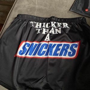 Thicker than a snickers shorts